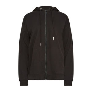 Sweat-shirt à capuche zippé pour homme avec logo personnalisé, en molleton de coton, coupe oversize, style streetwear, vente en gros, fournisseur OEM, en vrac - Product Image 1