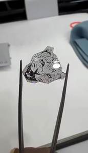 Diamante Blanco Claro de Corte Cara de Tigre, Cultivado en Laboratorio, Claridad VVS, para Joyería, Origen Gujarat - Product Image 2