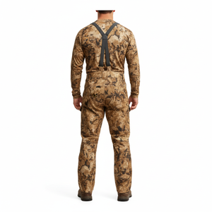Professional Camouflage Tactical Hunting Suit with <b>Suspenders</b> Waterproof Outdoor Gear <b>Set</b> for Men - Product Image 2