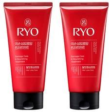 Tratamiento Nutritivo Ryeo Hambit Extreme Damage Relief 300ml, Aroma Floral y a Polvo, 2 Unidades, Fórmula con Keratina para el Cabello, Alivio para la Caída del Cabello - Product Image 1