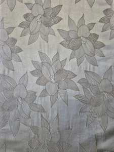 ABAYA Tissu satiné ultra doux et brillant pour femme 100% Polyester BROCADE JACQUARD NOIR NPL 024 Vêtements respirants pour filles - Product Image 2