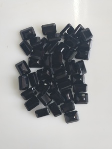 Natural <b>Black</b> Onyx 9x7MM Octagon Cut Best Quality Loose Gemstones for Jewelry Making - Product Image 2