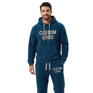 Survêtement d'hiver personnalisé pour hommes, à capuche et fermeture éclair intégrale, en coton, vente en gros pour les boutiques américaines, faible MOQ, veste de survêtement rétro - Product Image 5