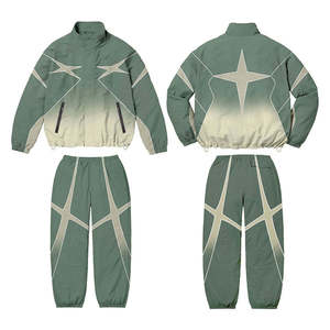 Conjunto de Chaqueta y Pantalones Impermeables Ligeros para Hombre, Ropa Deportiva Informal para Actividades al Aire Libre - Product Image 3