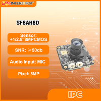 Modul Kamera IP 8MP IMX415 CMOS Sensor 4K 2.6 H.265 H.264 Papan Kamera Jaringan untuk Integrasi OEM NVR IPC HD Dome Camera