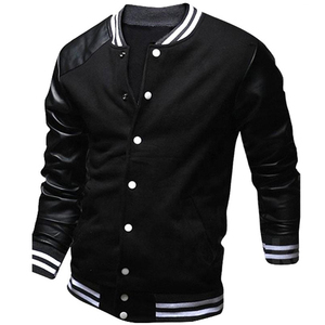 Blouson Bomber Varsity Long et Fin Personnalisé pour Hommes et Femmes, Décontracté, Color Block, à Capuche Zippée - Product Image 2