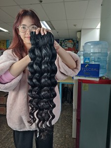 Extensiones de cabello Remy vietnamita de doble estirado de alta calidad Precio de fábrica Cabello humano de onda natural crudo Opción barata - Product Image 3