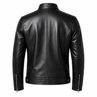 Vestes d'hiver en cuir véritable pour hommes, construction de qualité supérieure, chaudes, douces et confortables, vêtements de mode saisonniers, vente en gros
