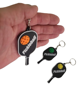 Customized <b>Pickle</b> Ball Keychain with Custom Color & Logo Rubber Material Custom Size <b>pickle</b> ball keychain with customize logo - Product Image 1