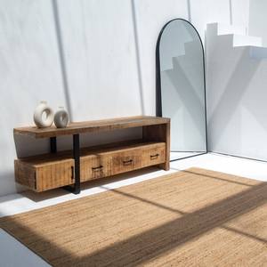 Consola de Madera con 3 Cajones Vandana Lunaris Arion, Mueble de Acento Minimalista Moderno de Madera Sólida - Product Image 6