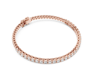 1.95 CT 14K 18K Gold Plated Lab Diamond Brilliant Cut Luxury Bracelet Unisex Fine Jewelry Wedding Engagement Gifts IGI Certified - Product Image 6