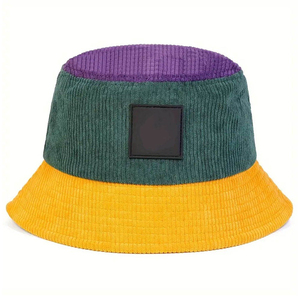 Checkered Breathable Four Seasons Bucket Hat Soft Cotton Wide Brim Sun Hat Unisex Outdoor <b>Hiking</b> Camping Fishing Beach Holiday - Product Image 6