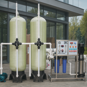 Usine de traitement de l'eau RO en FRP industrielle automatique |   Système d'osmose inverse efficace pour la purification de l'eau potable et industrielle - Product Image 5