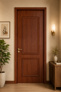 Puerta Interior de Diseño Moderno en Madera y Plástico Compuesto, Acabado Manual, Garantía de 5 Años, para Dormitorio o Supermercado - Product Image 4