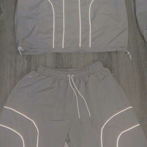 Sweat à capuche zippé technique respirant en molleton gris chiné grande taille pour homme - Product Image 3