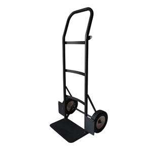 Heavy Duty Matte Black Powder Coated Steel <b>Trolley</b> Family keywords: for Garage Workshop Storage Use - Product Image 1