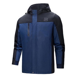 Veste coupe-vent en gros avec coutures de qualité supérieure, légère et confortable pour les activités de plein air en hiver - Product Image 1