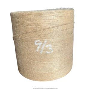 Haute qualité écologique 100% Tossa Jute fil 9LBS/3PLY texturé CB pour le tissage et le tricot pas cher prix de gros Bangladesh - Product Image 3