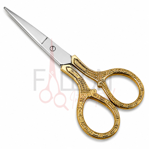 Tijeras de Bordado Vintage de Lujo, Tijeras de Acero Inoxidable para Recortar Cejas, Tijeras Decorativas para Manualidades, OEM ODM - Product Image 2