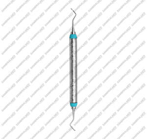 Sambrialmed Premium Manual Hu-Friedy Dental 204s Sickle Scalers Set 5 Pcs German Stainless Steel High Quality CE Certified - Product Image 2