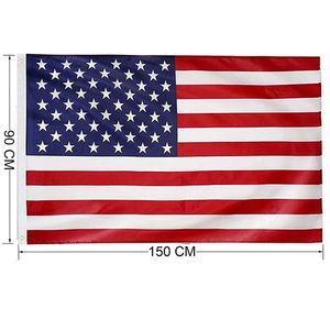 Kit Asta Portabandiera Sezionale in Alluminio Extra Spesso da 20 Piedi, 1 Bandiera Nazionale Stampata, 2 Corde, Stile Sospensione, Poliestere Stampato, Plastica - Product Image 2