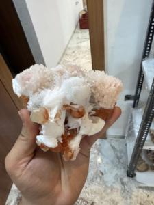 Natural Orange Heulandite Scolecite <b>Crystal</b> <b>Cluster</b> | Premium Mineral Collection Stone - Product Image 4