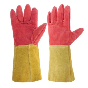 Guantes de Soldadura de Cuero Vacuno de Primera Calidad, Talla XL, Cómodos, para Bomberos, Limpieza, Protección de Manos, Forro de Algodón, Resistentes al Calor - Product Image 2