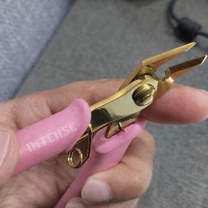 Cortador de Alambre de Joyería de Alta Calidad, Grado A+, Ligero, Reutilizable, con Empuñadura Rosa, Acero Inoxidable, para Abalorios - Product Image 1