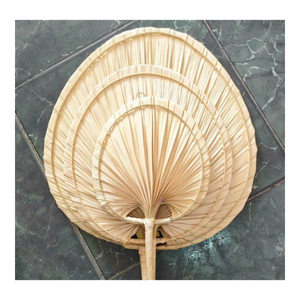 Abanico de Hoja de Palma Hecho a Mano, Abanico Tejido Natural de Vietnam para la Industria Hotelera, Decoración de Eventos y Uso Doméstico - Product Image 4
