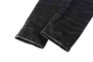 กางเกงยีนส์สำหรับผู้ชายกางเกงยีนส์ประดับพลอยเทียมระบายอากาศได้ดีดีไซน์สวยใส่สบาย - Product Image 5