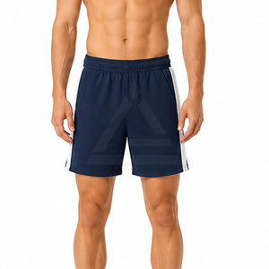 Pantalones Cortos Deportivos de Alta Calidad con Tela que Absorbe la Humedad, Cintura Elástica, Ropa Deportiva para Gimnasio, Deportes y Uso Diario - Product Image 3