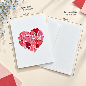 Wholesale High Quality Romantic Heart Quilling <b>Card</b> Best Handmade Greeting <b>Card</b> OEM/ODM Paper <b>Gift</b> <b>Card</b> Stationery Manufacturer - Product Image 2