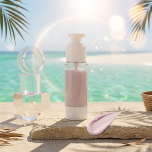 Protector Solar Humectante con Color SPF50, Crema Facial Iluminadora, OEM ODM, Marca Privada, Botella de Vacío de 30g, MOQ 700 - Product Image 3