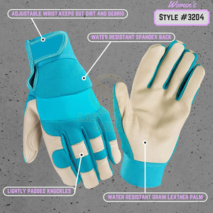 Guantes de Trabajo Resistentes a Impactos con Material Transpirable y Ajuste Seguro, Guantes de Seguridad Multiusos - Product Image 4