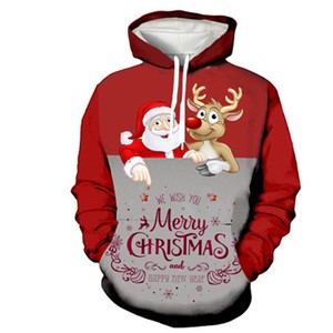 Manta con Capucha de Santa Claus para Navidad, Poncho de Felpa para Usar como Sudadera con Bolsillo para Adultos - Product Image 3