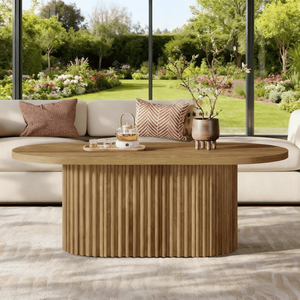 Tavolino da Caffè/Tea Convertibile in Stile Nordico con Piano in Marmo e Base in MDF per Soggiorno, Ideale per Piccoli Spazi - Product Image 5