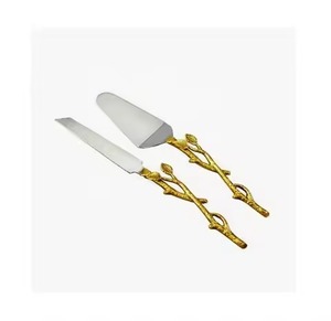 Stylish Living Stainless Steel <b>Cake</b> <b>Server</b> Set Metal <b>Cake</b> Knife and Dessert <b>Server</b> Wedding Set - Product Image 1