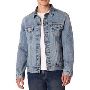 Chaqueta de Mezclilla para Hombre, Servicio OEM, Precio al por Mayor, 100% Algodón, Superventas - Product Image 1