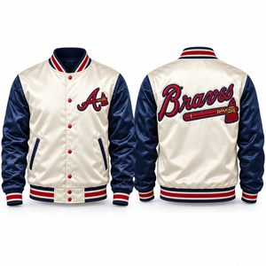 Chaqueta Bomber de Satén con Serigrafía y Twill, Opciones de Talla, Servicio de Muestras, Colecciones Minoristas, Selección de Boutique, Ropa de Béisbol - Product Image 5