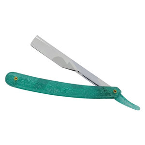 Wholesale Barber <b>Razors</b> Barber Shaving Mens Half Single Edge <b>Razor</b> <b>Blade</b> Straight <b>Razor</b> OEM Logo Branding Salon Barbershop Use - Product Image 1