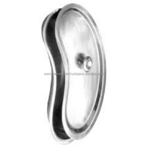 Plateau réniforme médical WARSAW avec couvercle, en acier inoxydable, certifié ISO et CE, pour instruments de chirurgie. |   porte-aiguille - Product Image 3