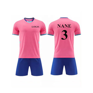Maillot de football personnalisé sublimé pour homme, à capuche, manches courtes, anti-humidité, 100 % polyester, bleu-vert, uniforme toutes saisons - Product Image 4