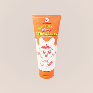 โฟมล้างหน้าเกาหลี K-Beauty Creamy Heart Me สตรอเบอร์รี่ 150 กรัม ผลิตในเกาหลี สำหรับทุกเพศทุกวัย บำรุงผิวหน้า - Product Image 3