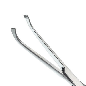 Pinzas para Hemorroides de 7.5 Pulgadas con Puntas Anguladas, Instrumento Quirúrgico Rectal de Acero Inoxidable, Herramienta Hemostática Reutilizable de Precisión - Product Image 4