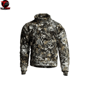 Veste de chasse softshell haut de gamme pour l'extérieur, entièrement zippée, haute performance, à capuche, résistante au vent, pour la chasse en hiver - Product Image 1