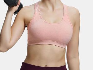 เสื้อชั้นในกีฬาสำหรับผู้หญิงขายส่ง สำหรับออกกำลังกาย ระบายอากาศได้ดี สายไขว้หลัง รองรับสูง เหมาะสำหรับโยคะและฟิตเนส - Product Image 2