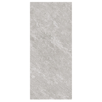 Carreaux de sol en pierre naturelle aspect quartz gris clair pour extérieur/intérieur 600x600mm pour applications cuisine, villa, centre commercial et jardin
