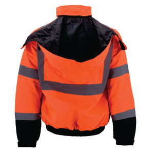 Chaqueta de Trabajo Reflectante de Alta Visibilidad Clase 3 para Hombre, Resistente al Agua, Color Neón - Product Image 5