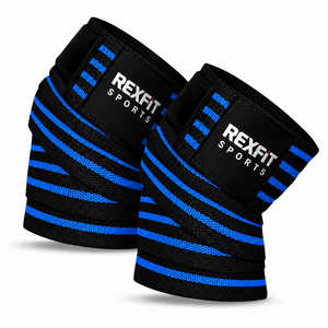 Rodilleras de levantamiento de pesas personalizadas para gimnasios, entrenamiento de powerlifting, fabricante mayorista - Product Image 1