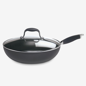 Wok antiadherente resistente a los arañazos para una cocción segura, liberación de alimentos sin esfuerzo y durabilidad prolongada en cocinas domésticas con mucho movimiento. - Product Image 4